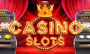 Suasana permainan slot online dengan desain modern dan berwarna neon yang menarik untuk pengguna Indonesia